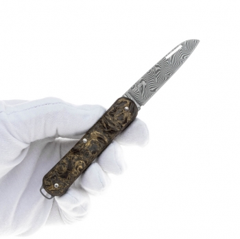 Фото 3: Нож FOX Knives FX-VPDAM130 DMGO VULPIS Дамаск