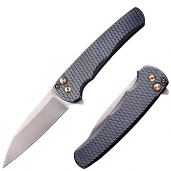 Фото 6: Нож Pro-Tech Malibu 5336 Limited Smoky Grey Rose Gold Hardware