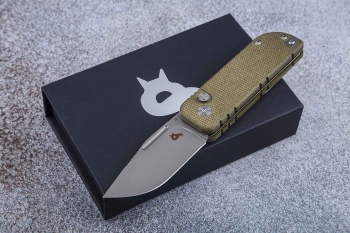 Фото 9: Нож складной Black Fox BF-758 MI NU-Bowie Green (маленький)