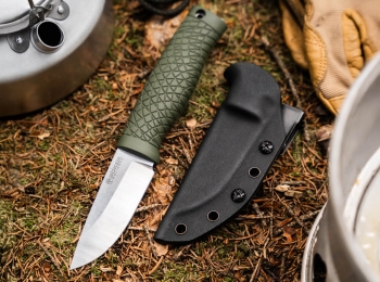 Фото 4: Нож Boker Solingen 121501 Bronco Mini CPM3V Green