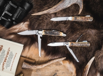 Фото 4: Нож складной Boker Manufaktur 114021S Jagdtaschenmesser Hunters Knife Duo