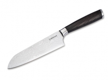 Фото 1: Кухонный нож Boker 130952DAM Meisterklinge Damast Santoku