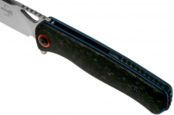 Фото 10: Нож складной Boker Plus 01BO319 Nebula мраморный карбон