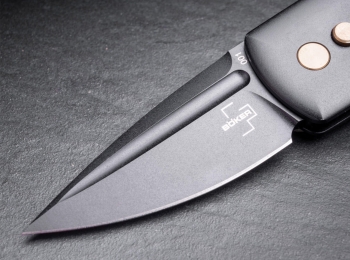 Фото 4: Автоматический нож Boker Plus 01BO392 Harlock Mini (маленький)