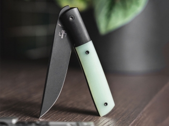 Фото 7: Нож складной Boker Plus 01BO614 Urban Trapper Premium G10 Jade