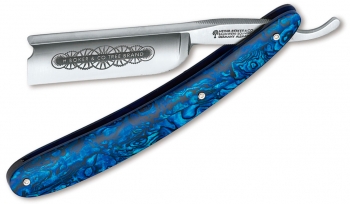 Бритва опасная Boker Manufaktur SOLINGEN 140557 Blue Shell 7/8