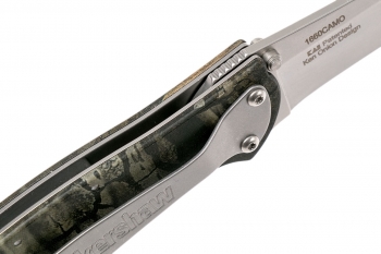 Фото 7: Нож складной Kershaw K1660CAMO Leek Camo, полуавтомат