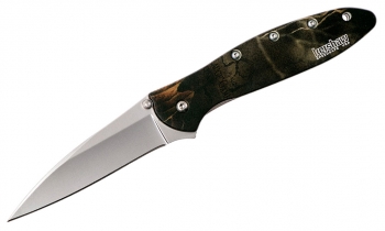 Фото 1: Нож складной Kershaw K1660CAMO Leek Camo, полуавтомат