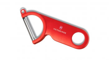 Фото 1: Кухонный нож Victorinox 7.6073, для чистки картофеля, красный
