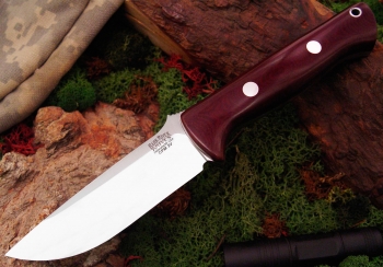 Нож Bark River Bravo1 3VR Maroon Linen