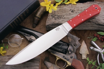 Нож Bark River Rogue Red Linen Micarta