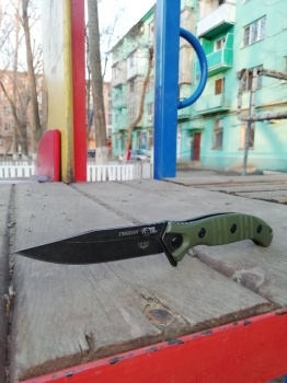 Фото 4: Нож складной НОКС Геккон сталь AUS-8 340-580406
