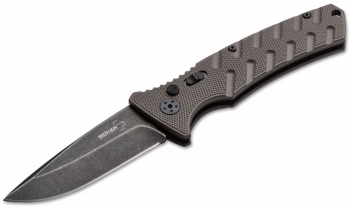 Фото 1:  Автоматический нож Boker Plus 01BO424 Strike Coyote Spearpoint