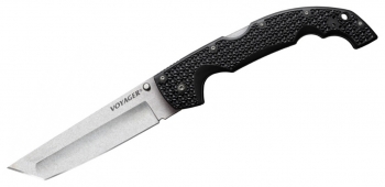 Фото 1: Нож складной Cold Steel 29AXT Voyager Tanto Extra Large Plain, сталь AUS10A