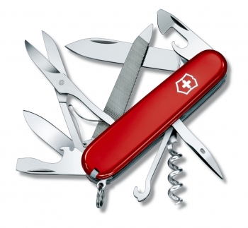 Нож складной Офицерский Victorinox 1.3743 Mountaineer, красный