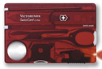Швейцарская карта SwissCard Victorinox 0.7300.T Lite
