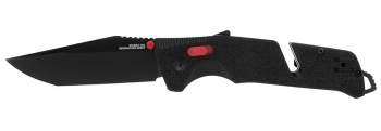 Фото 2: Нож складной SOG 11-12-04-41 Trident Mk3 Black-Red Tanto, полуавтомат