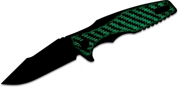 Фото 6: Нож складной Zero Tolerance 0393GLCF, карбон светится в темноте